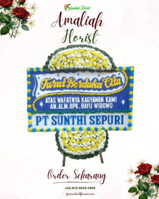 Papan Bunga Duka di Pangkalan Jati Baru