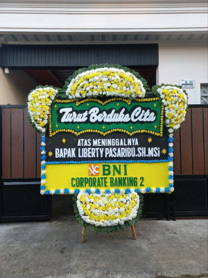 Papan Bunga Duka di Pangkalan Jati Baru