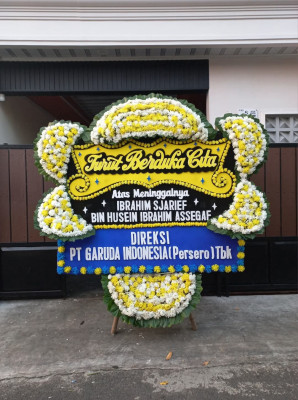 Papan Bunga Duka di Pangkalan Jati Baru