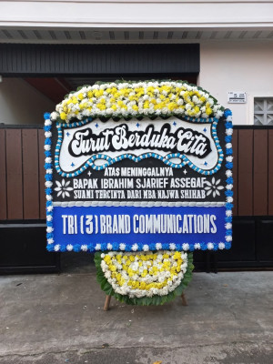 Papan Bunga Duka di Pangkalan Jati Baru